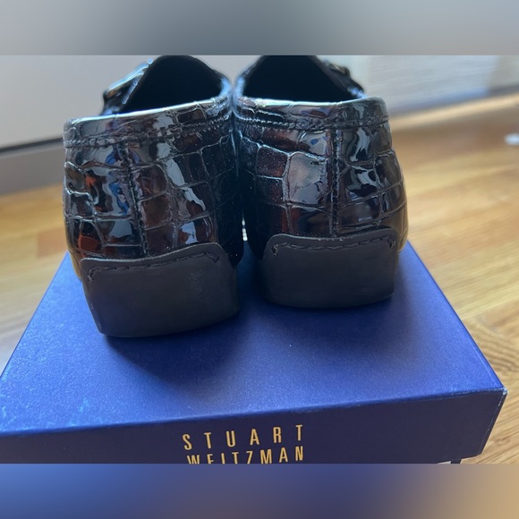 EUC Stuart Weitzman Fudge Sioux Croco Loafer - Picture 4 of 4